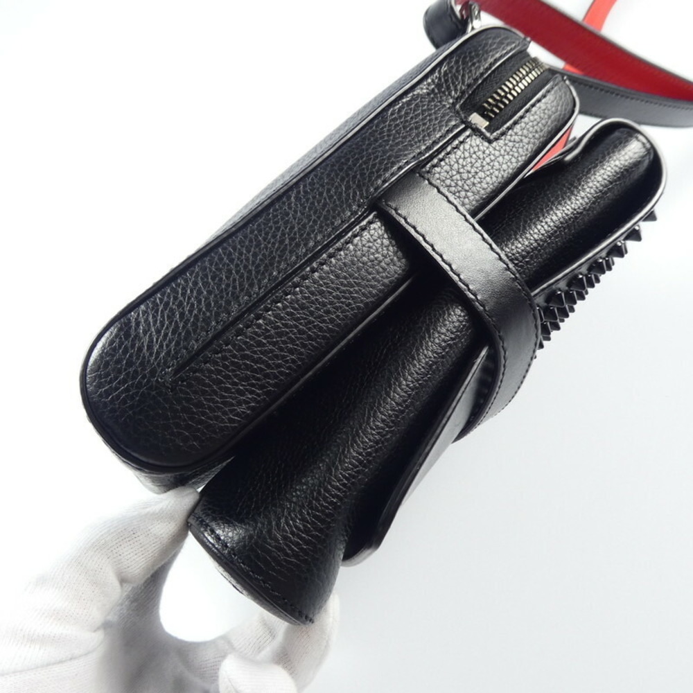 Christian Louboutin Leather Bag BENECH Calfskin REPORTER Shoulder - Picture 13 of 16